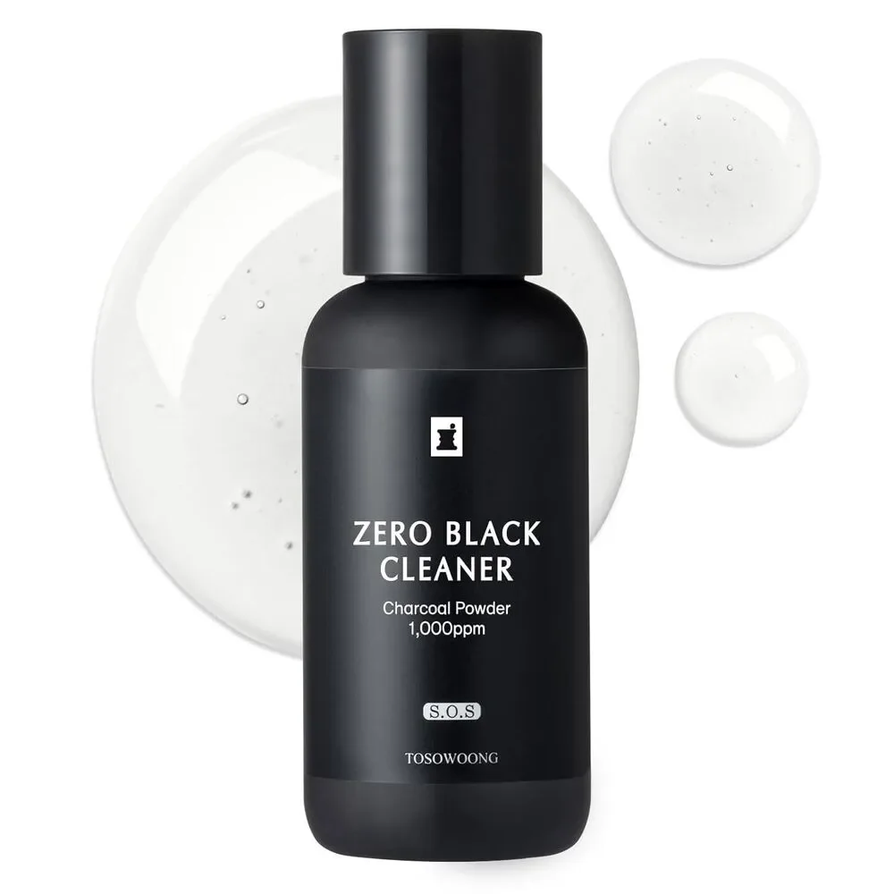 Zero Black Cleaner, Blackhead Remover w/Salicylic Acid, Witch Hazel and Charcoal